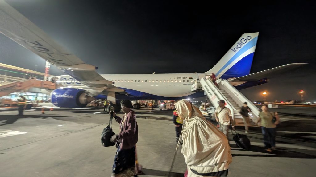 Flight to Nairobi